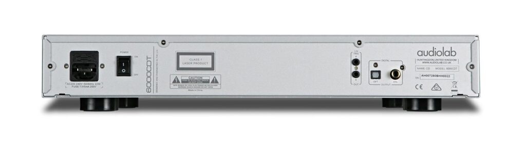 audiolab 6000CDT pannello retro