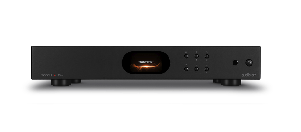 Audiolab 7000N Play nero visione frontale
