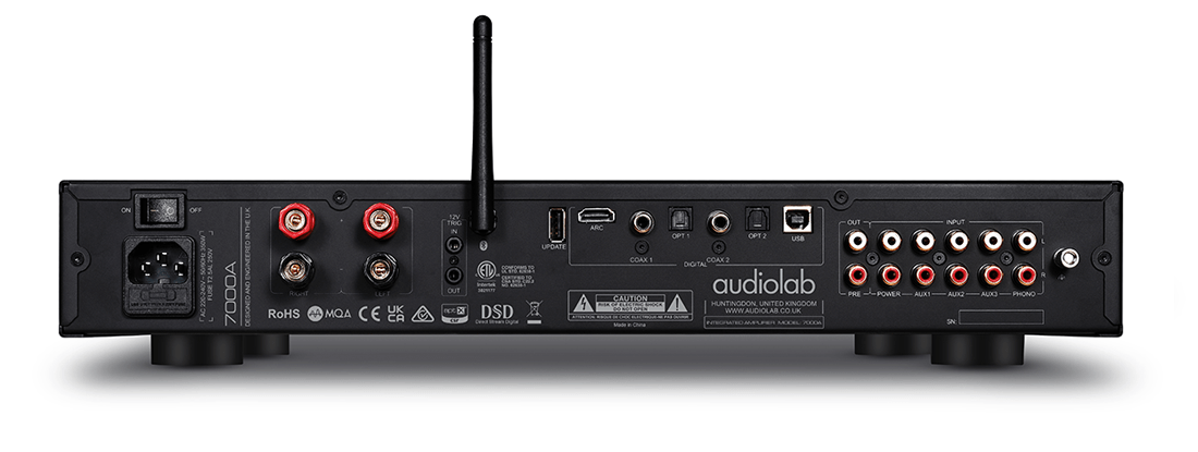 Audiolab 7000A retro nero